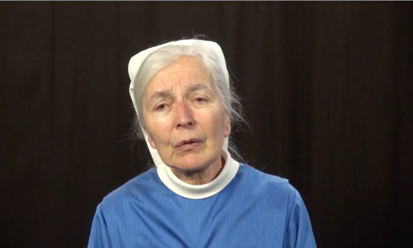 Soeur Madeleine parle de sa vocation dans le film «La vie, un appel!»  ©EERV