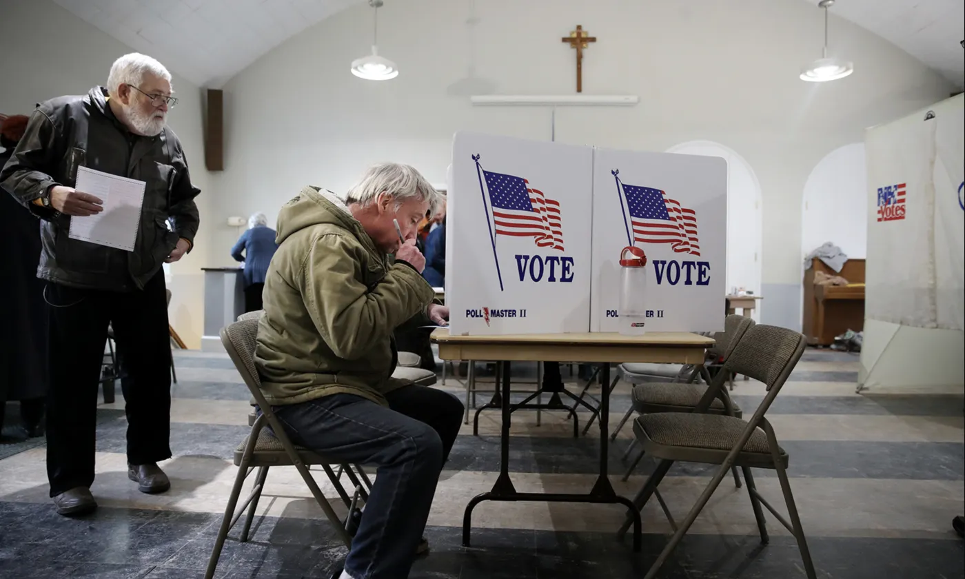 Aux Etats-Unis, des Eglises mettent à disposition leurs lieux pour faciliter l'accès au vote dans les quartiers pauvres. RNS / AP