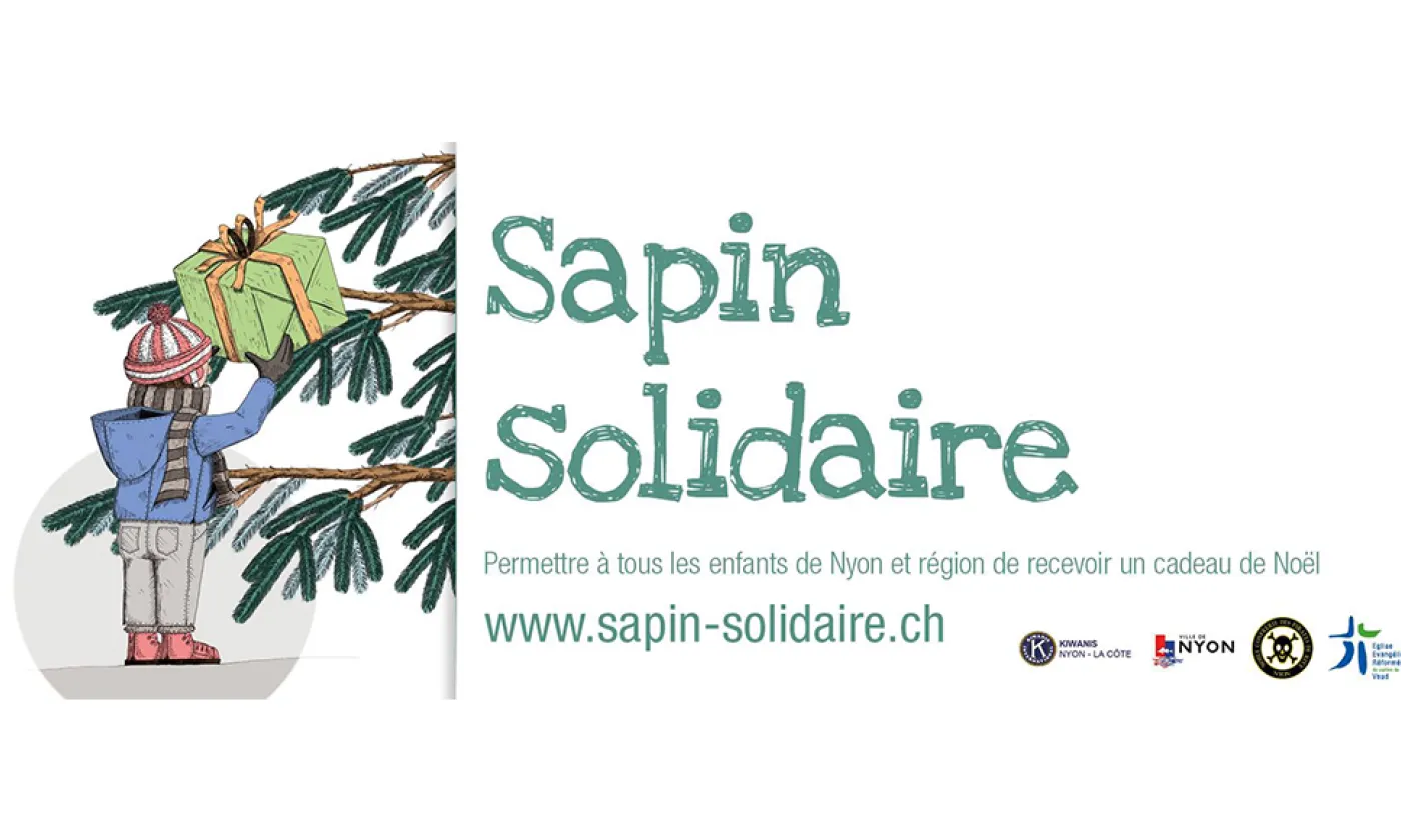 Un sapin solidaire à Nyon Un sapin solidaire à Nyon