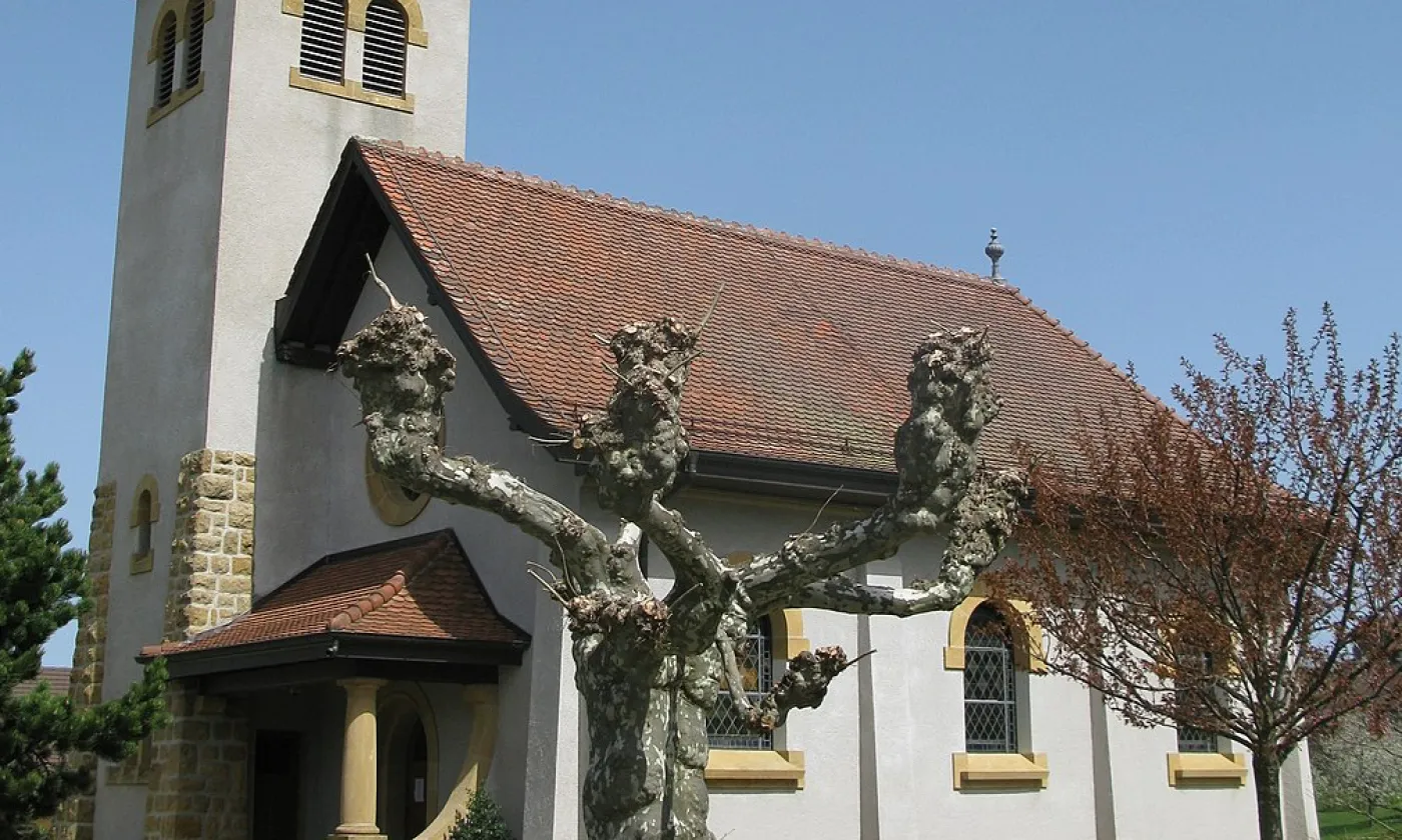 Temple de Poliez-Pittet (©Xens, CC BY-SA 3.0 Wikimedia Commons)