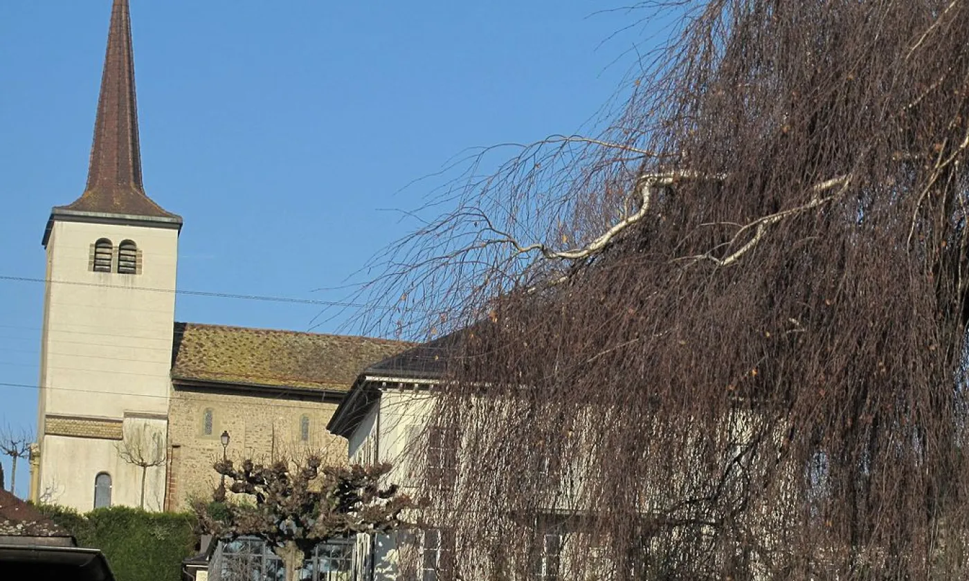 Temple de St-Prex (©Alain Rouiller, CC BY-SA 2.0 Wikimedia Commons)