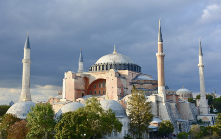 Sainte-Sophie, Istanbul / ©Adli Wahid, CC BY-SA 3.0 Wikimedia Commons